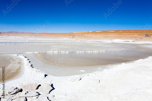 Bolivian lagoon view,Bolivia photo