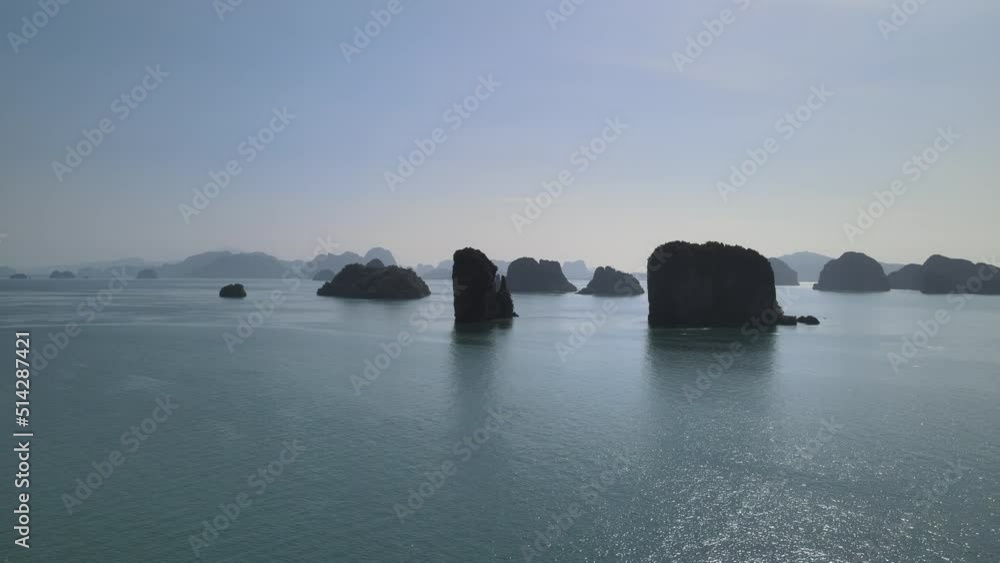 Aerial views of Koh Yai Noi, an island in Thailand Aerial views of Koh Yai Noi, an island in Thailand