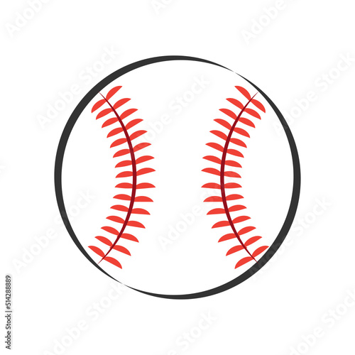 Baseball Icon, Baseball Vector, Baseball Logo, Isolated Baseball Vector Illustration Background
