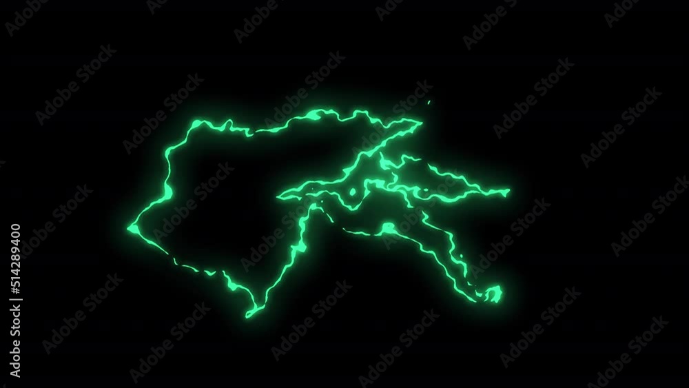 Electric Flash Fx Stylish 2d with glow effect alpha channel. Just drop ...