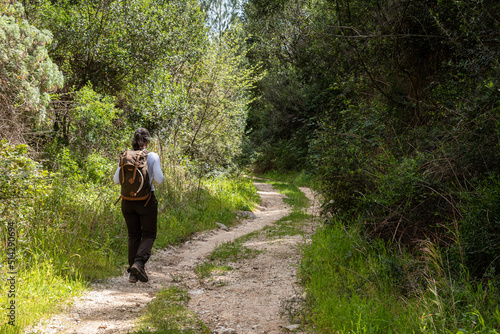Hiking the famous Nature Trail Mergoli Vignanotica, Gargano Peninsula in Southern Italy