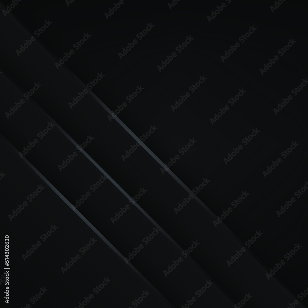 Black geometric background. Vector illustration. 