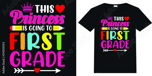 Happy First Day T-shirt Design