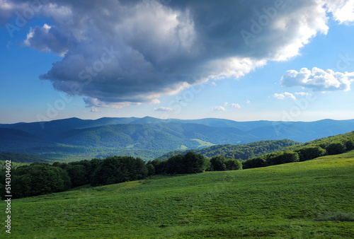 Góry Bieszczady w Europie, Polska.