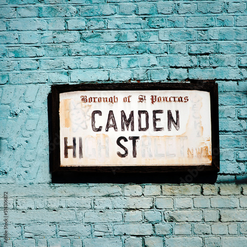 London Street Sign, Camden #514306872
