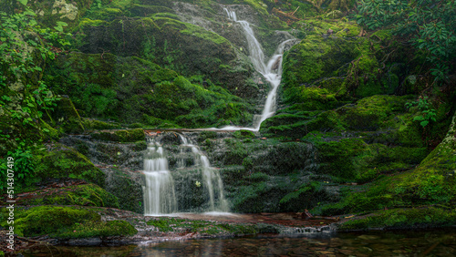 Buttermilk Falls in Stokes State Forest New Jersey