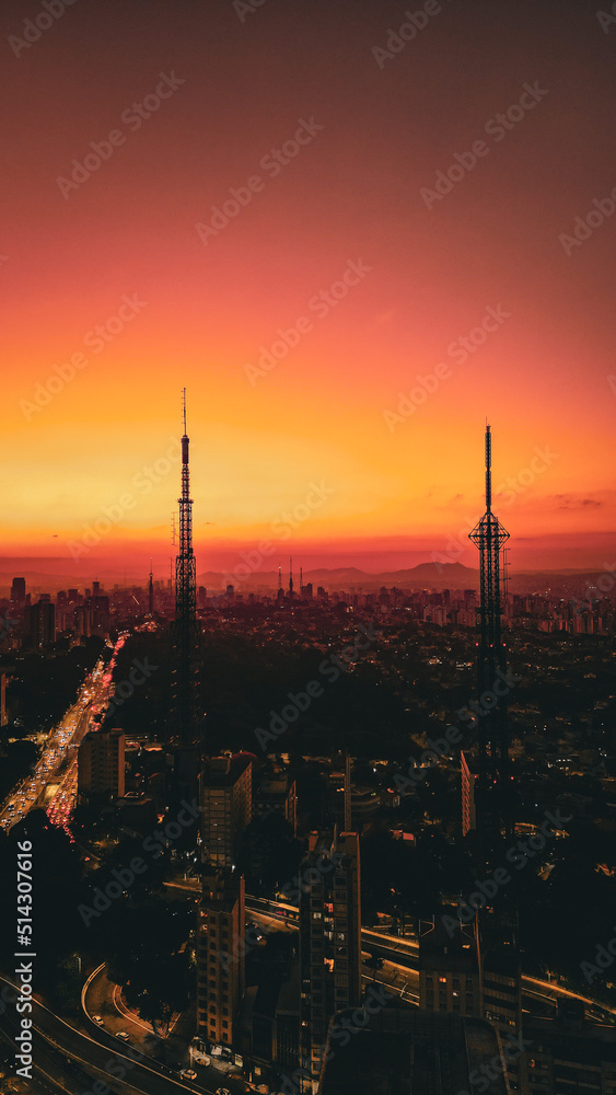 Fototapeta premium CitySky São Paulo