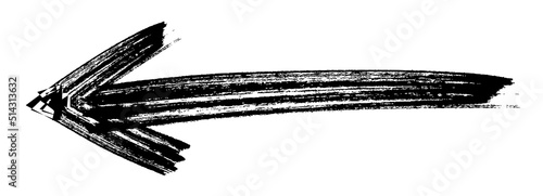 矢印・ブラシ・躍動・記号・アイコン