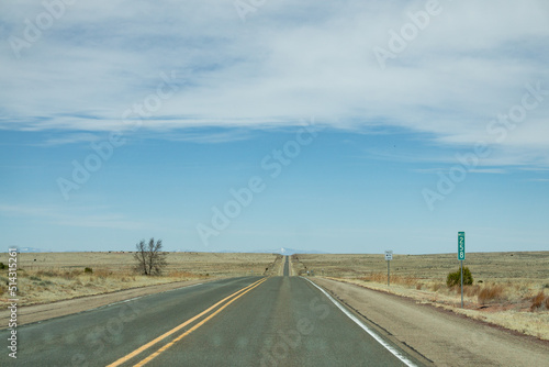 road in the desert