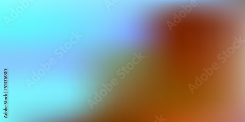Dark orange vector gradient blur backdrop.