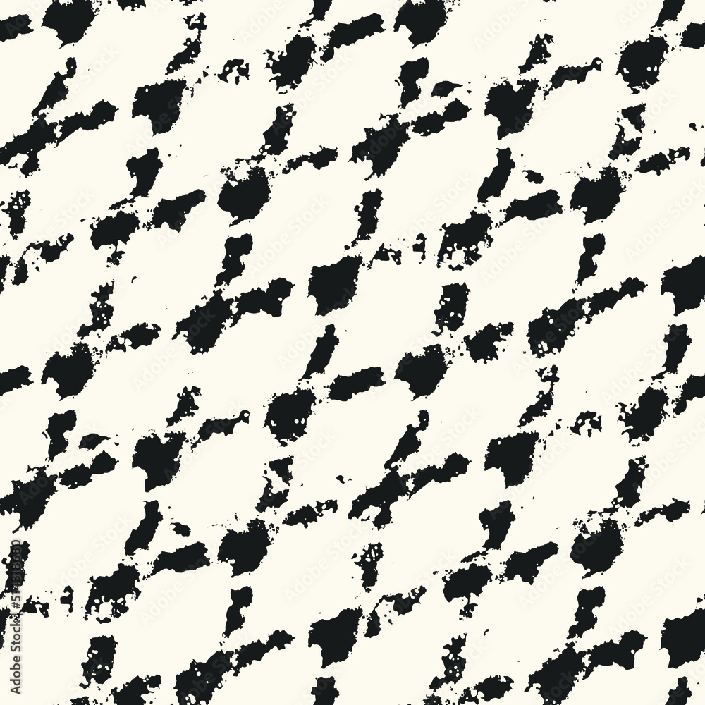 Splattered Ink Textured Grid Pattern Splattered Ink Textured Grid Pattern