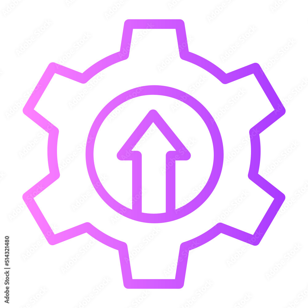 quality control gradient icon quality control gradient icon