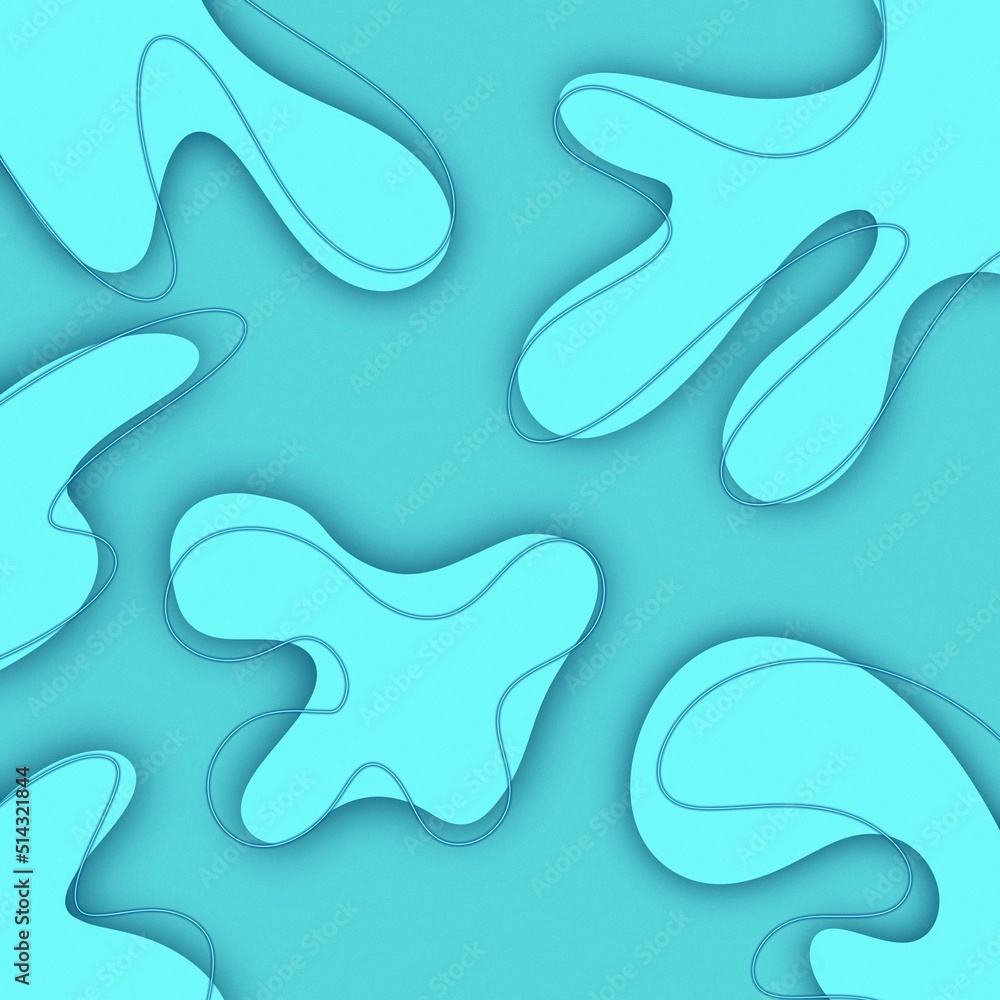 Blue fluid wallpaper illustration Blue fluid wallpaper illustration