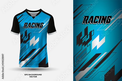 Amazing Racing t shirt design jersey background vector