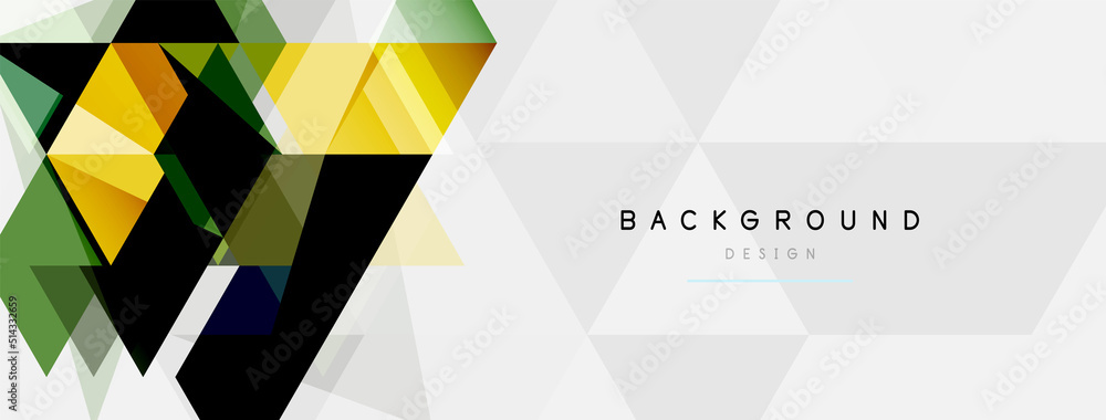 Mosaic triangles geometric background. Techno or business concept, pattern for wallpaper, banner, background, landing page Mosaic triangles geometric background. Techno or business concept, pattern for wallpaper, banner, background, landing page