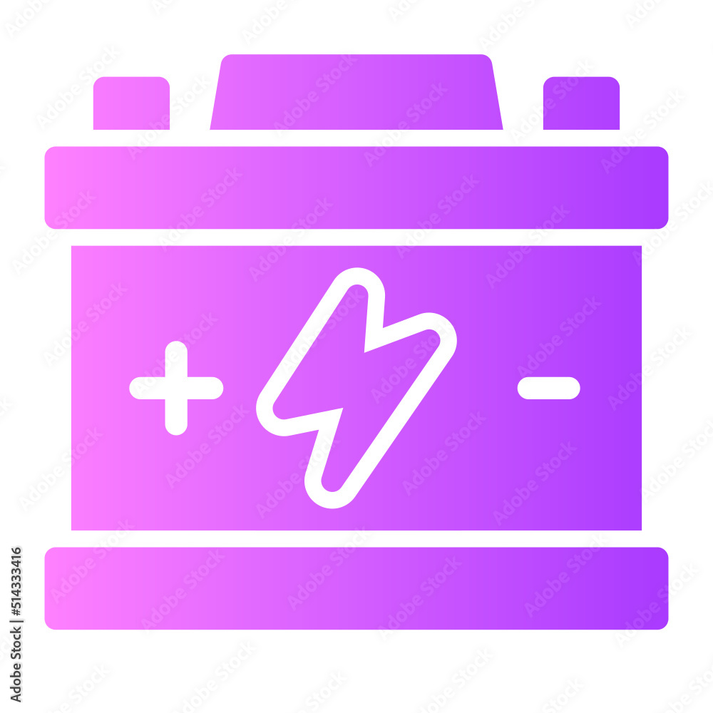 Accumulator gradient icon Accumulator gradient icon