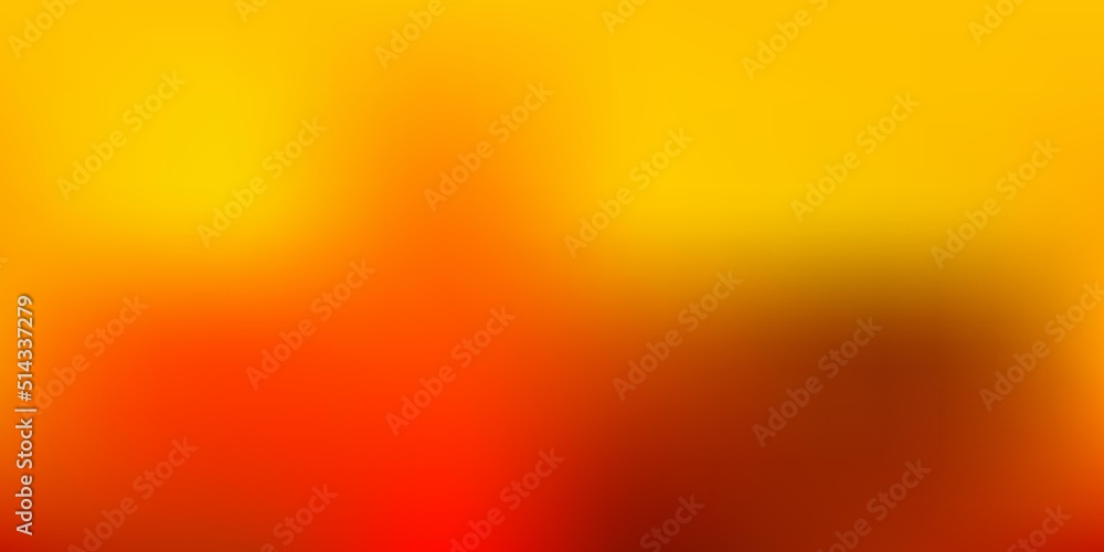 Obraz premium Light Red, Yellow vector blur layout.