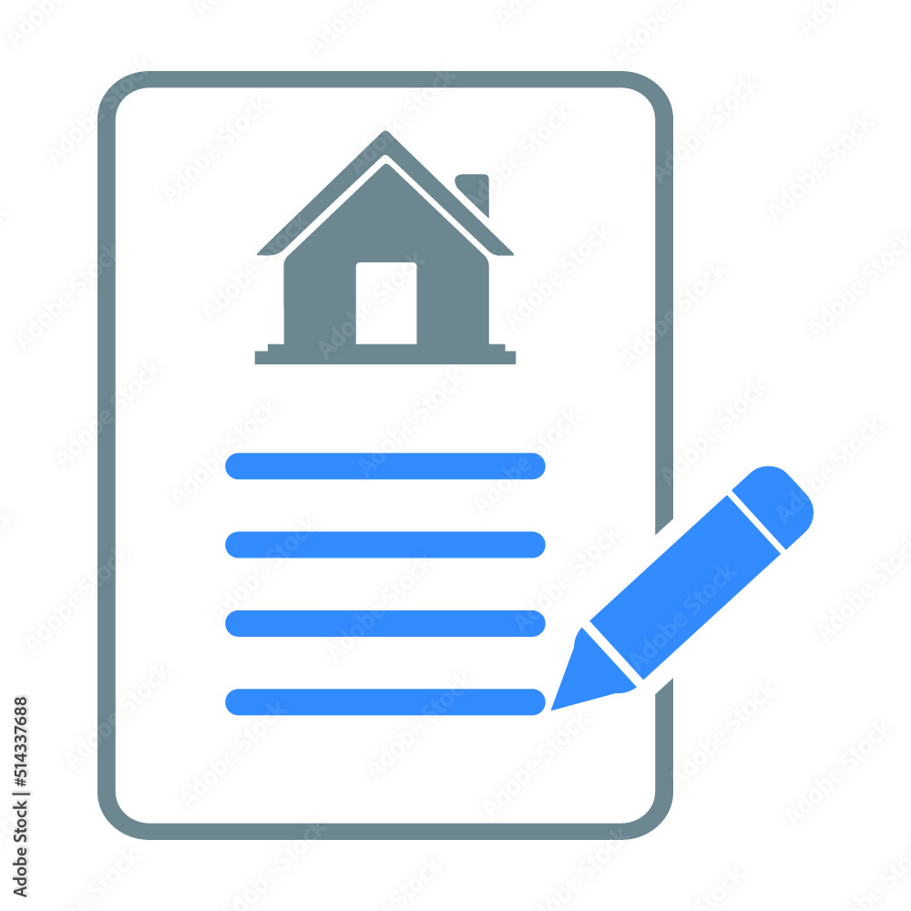 Agreement, loan papers, property document icon Agreement, loan papers, property document icon