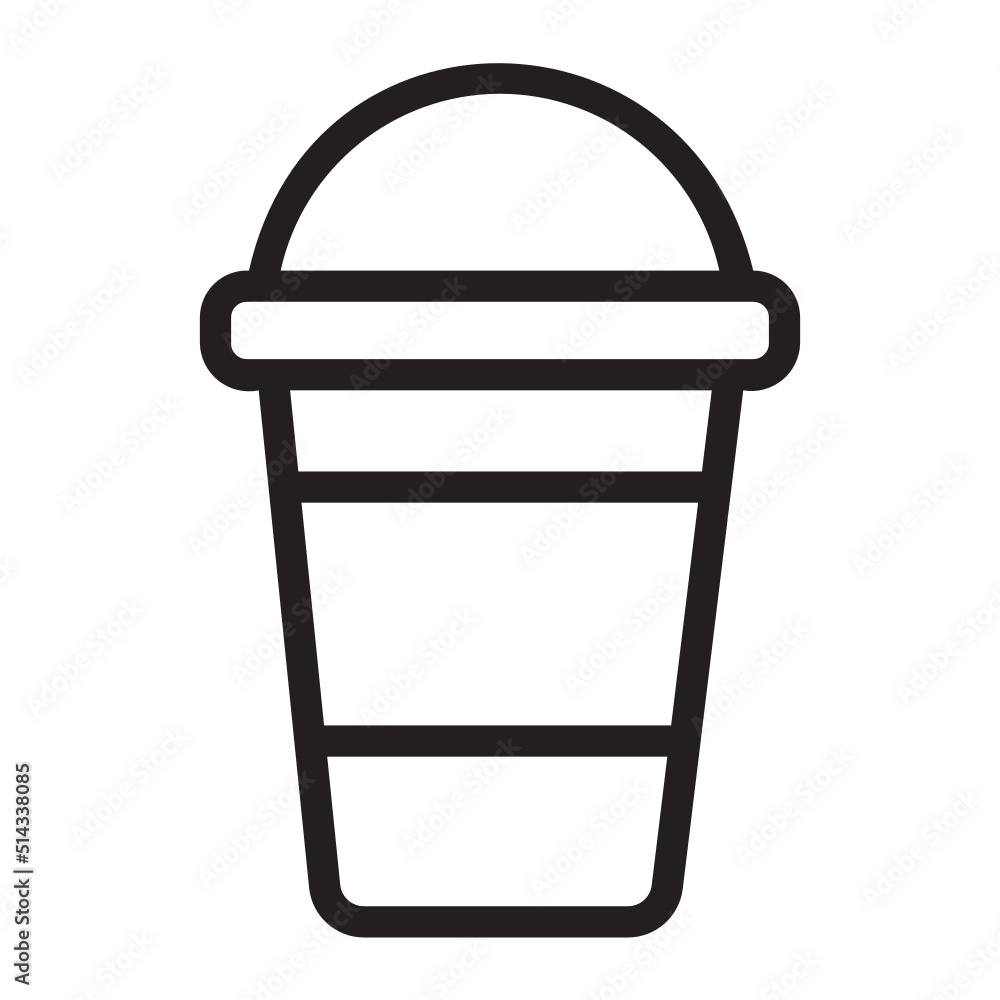 Ice Tea line icon Ice Tea line icon