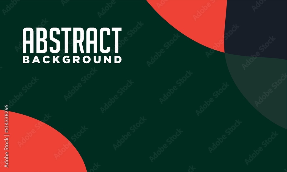 Fototapeta premium Abstract liquid and curvy geometric summer background for banner.