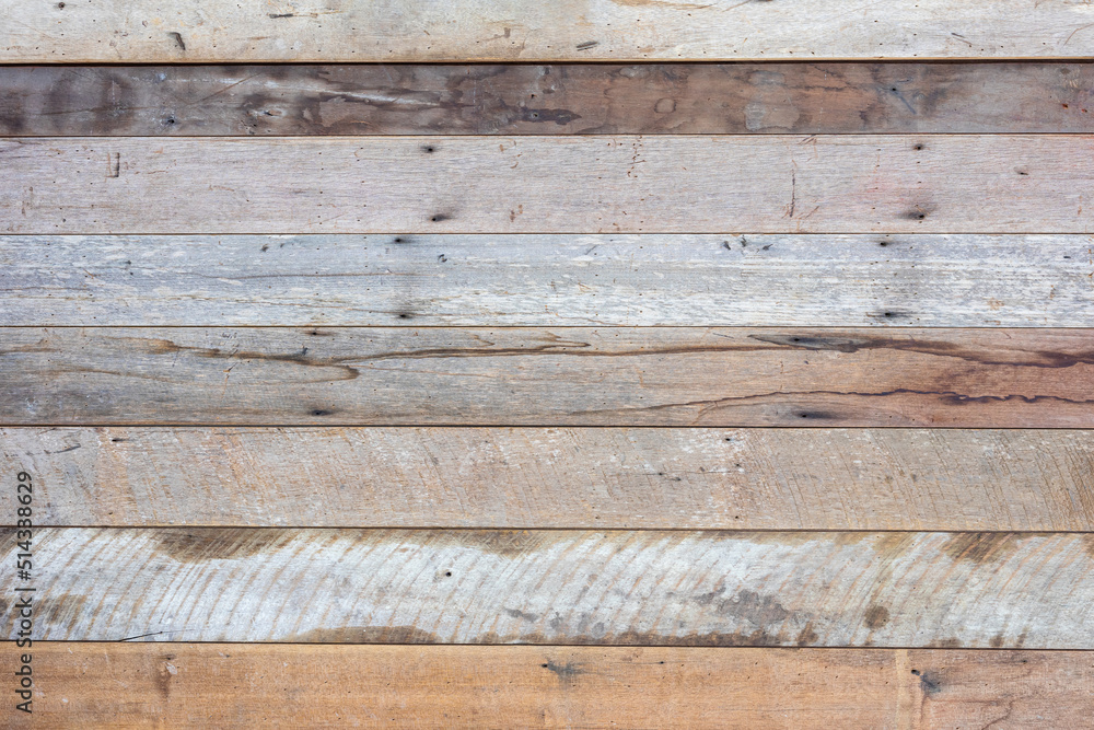Fototapeta premium old rustic wood plank wall texture background