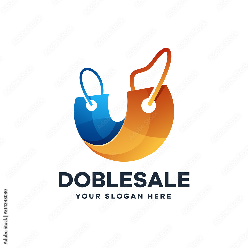 Minimalist Sales Tag Logo