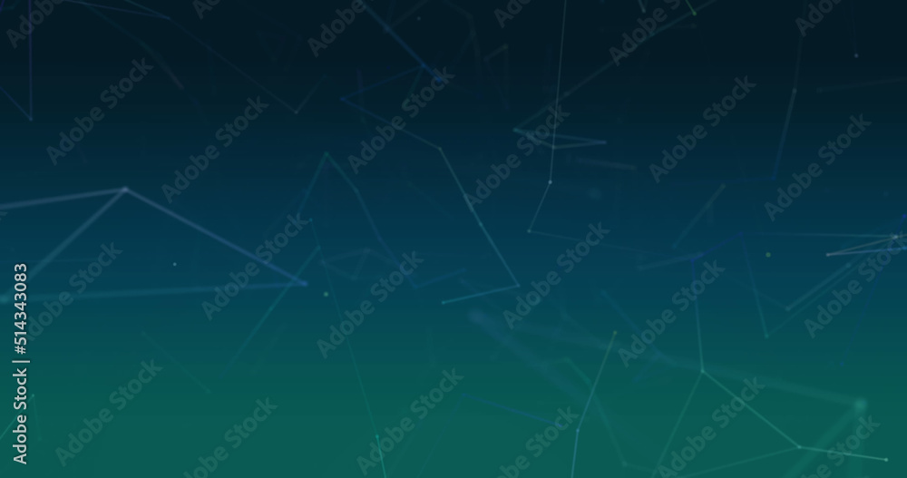Network of connections against black background Network of connections against black background