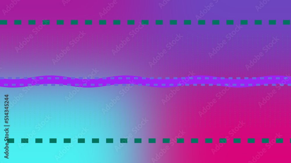 Abstract neon gradient wavy line pattern background image. Abstract neon gradient wavy line pattern background image.