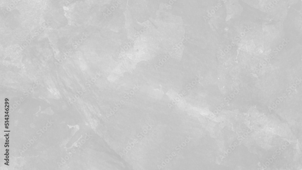 Naklejka premium Monochrome black and white ink effect watercolor. Abstract grunge grey shades watercolor background. Smeared gray aquarelle painted paper textured. Silver ink and watercolor textures on white paper.