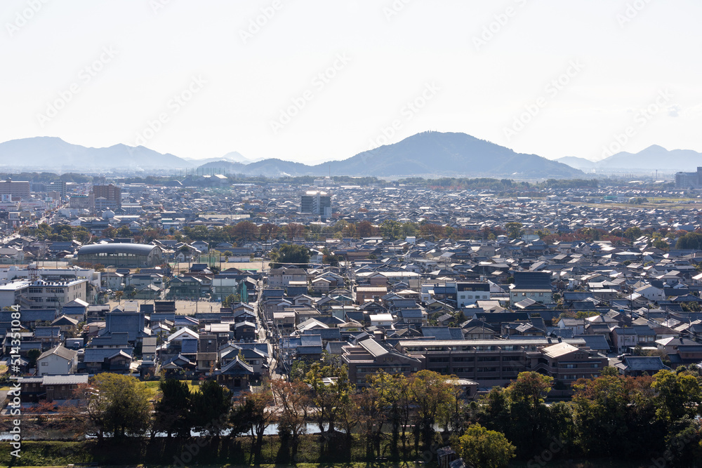 彦根城からの風景