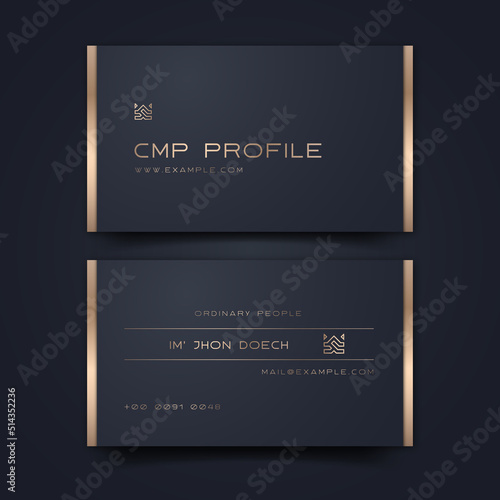 Luxury Business cards editables Templates