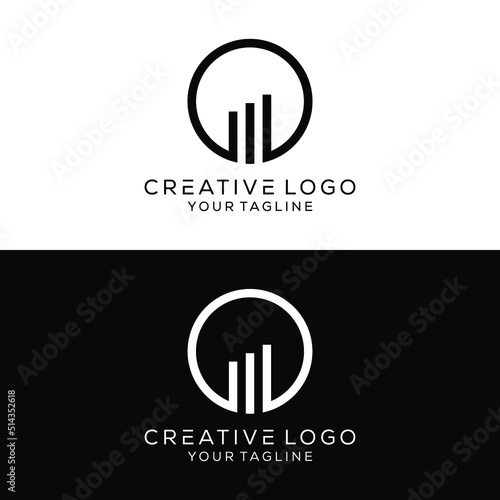 creative consulting logo design vector