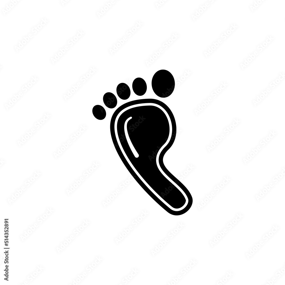 foot icon vector design templates foot icon vector design templates