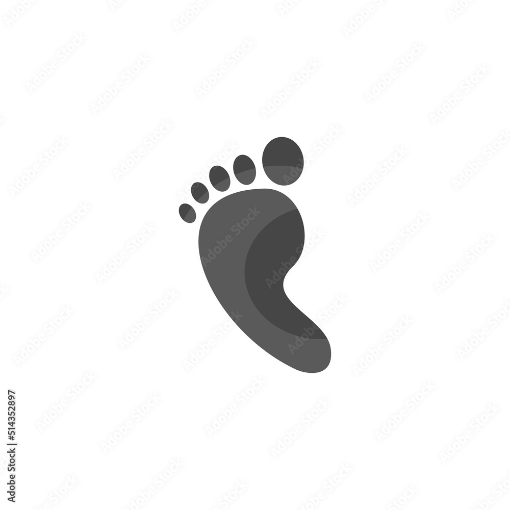 foot icon vector design templates foot icon vector design templates