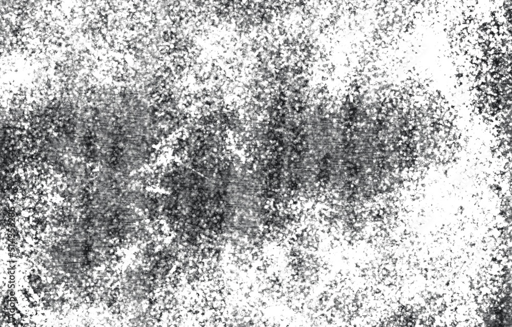 Fototapeta premium Dust and Scratched Textured Backgrounds.Grunge white and black wall background.Dark Messy Dust Overlay Distress Background. Easy To Create Abstract Dotted, Scratched