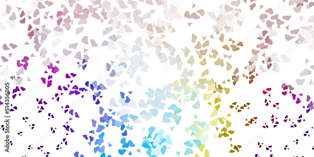 Light blue, yellow vector background with random forms. Light blue, yellow vector background with random forms.
