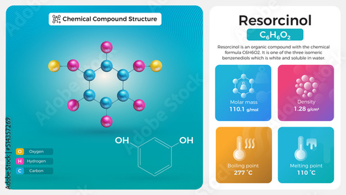 Resorcinol Properties and Chemical Compound Structure