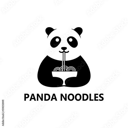 panda noodle logo