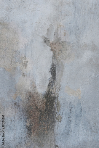 the abstract form on the grunge wall