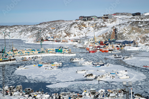 Ilulissat harbour, Greenland