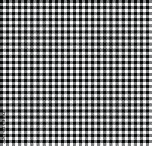 black and white checkered tablecloth