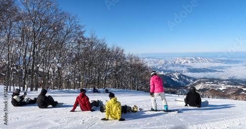 福井県勝山市のスキーリゾート