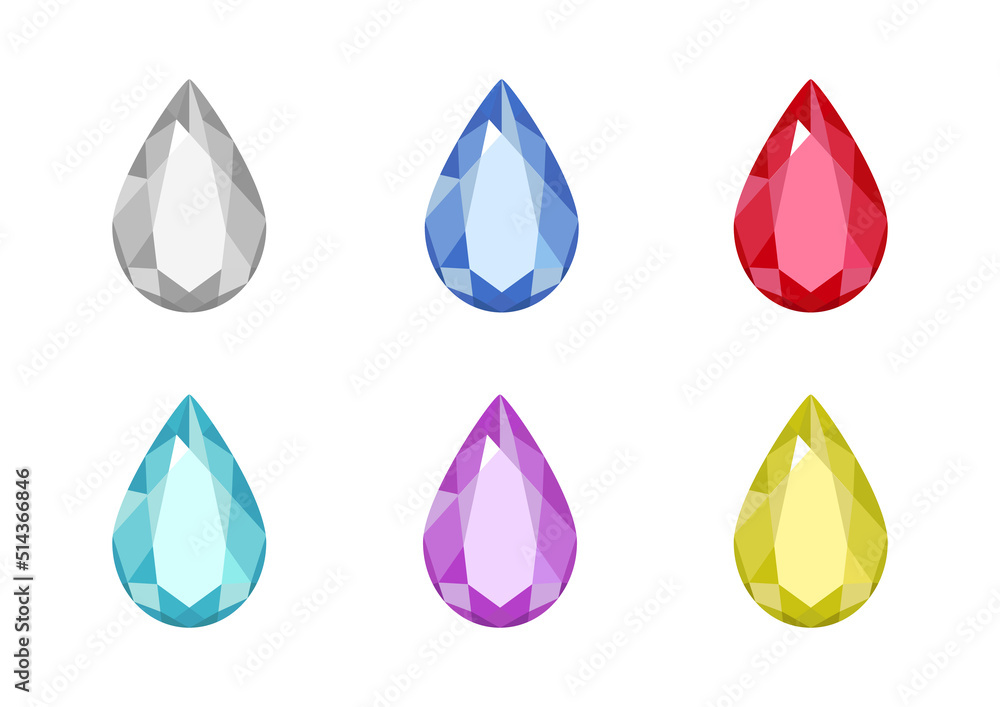 Illustration of jewels. Illustration of jewels.