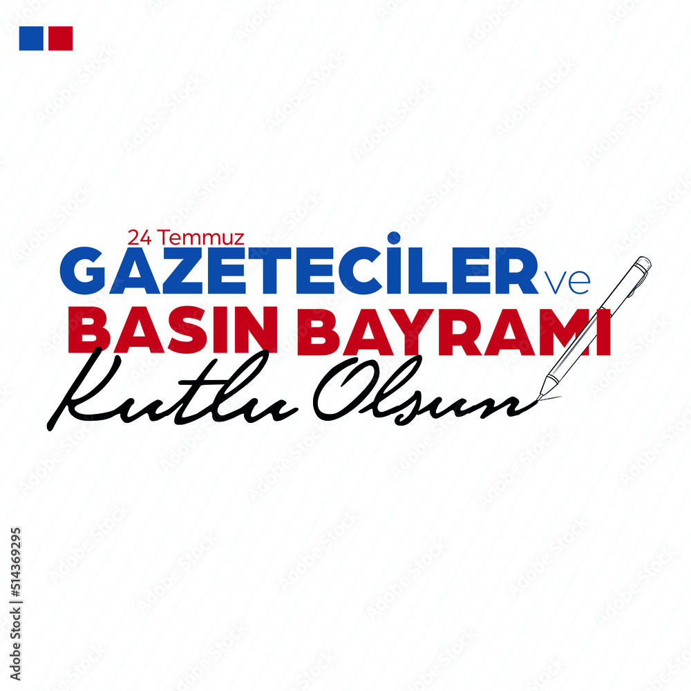 Gazeteciler ve Basın Bayramı (Journalists and Press Day)