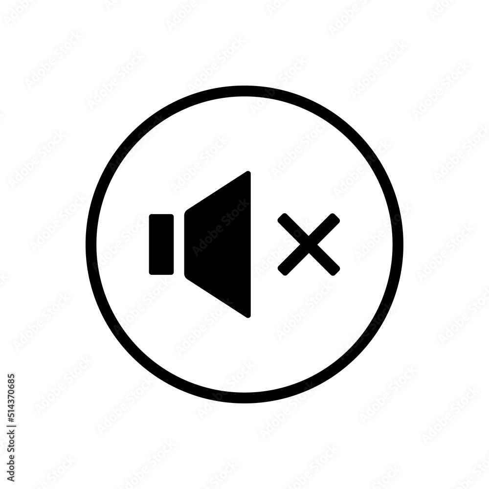 Speaker Sound Icon Vector. Speaker Sound Icon Vector.