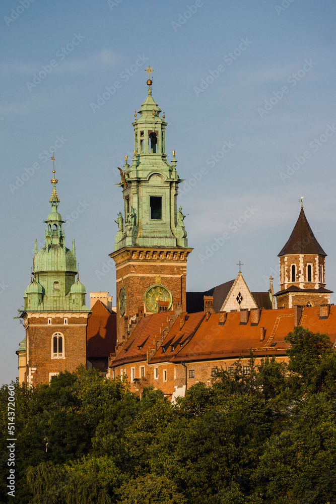 castillo y colina de Wawel, Cracovia , voivodato de Pequeña Polonia,Polonia,  eastern europe