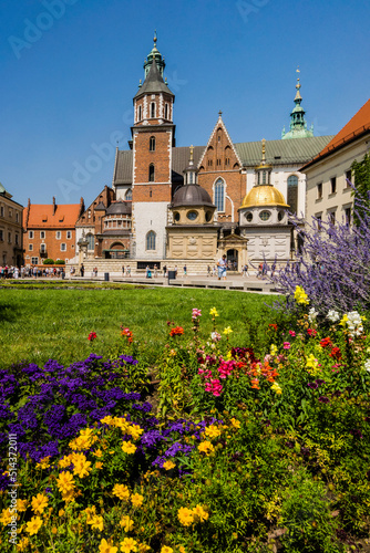 Catedral de Wawel, santuario nacional polaco, Cracovia,Polonia, eastern europe