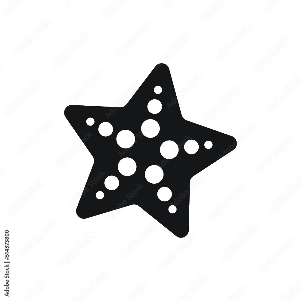 Obraz premium starfish icon