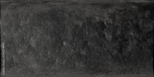 Canvastavla Merkur Oberfläche für 3 D Bearbeitung.