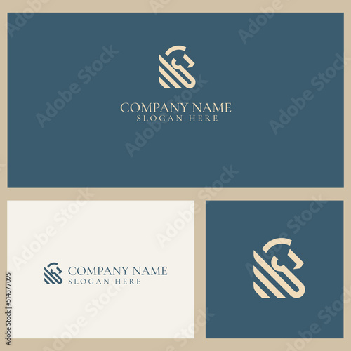 Pegasus logo symbol creative graphic design; horse with wings emblem